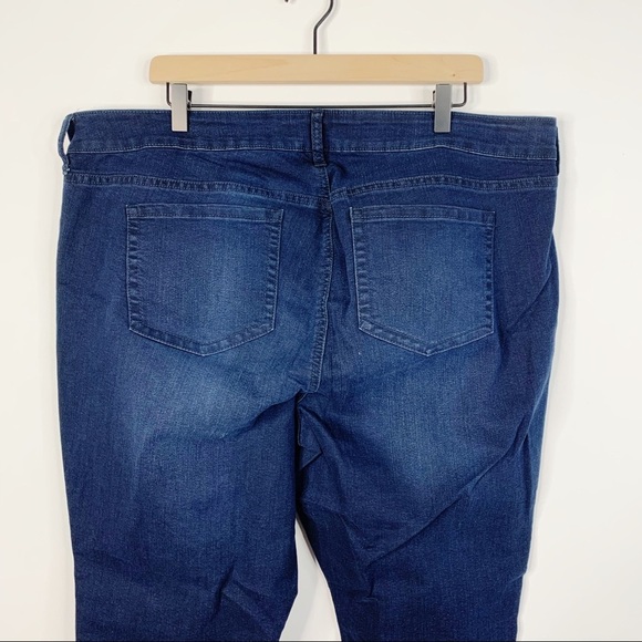 Torrid Skinny Leg Blue Denim Stretch Jeans NWT 22 - Picture 4 of 6